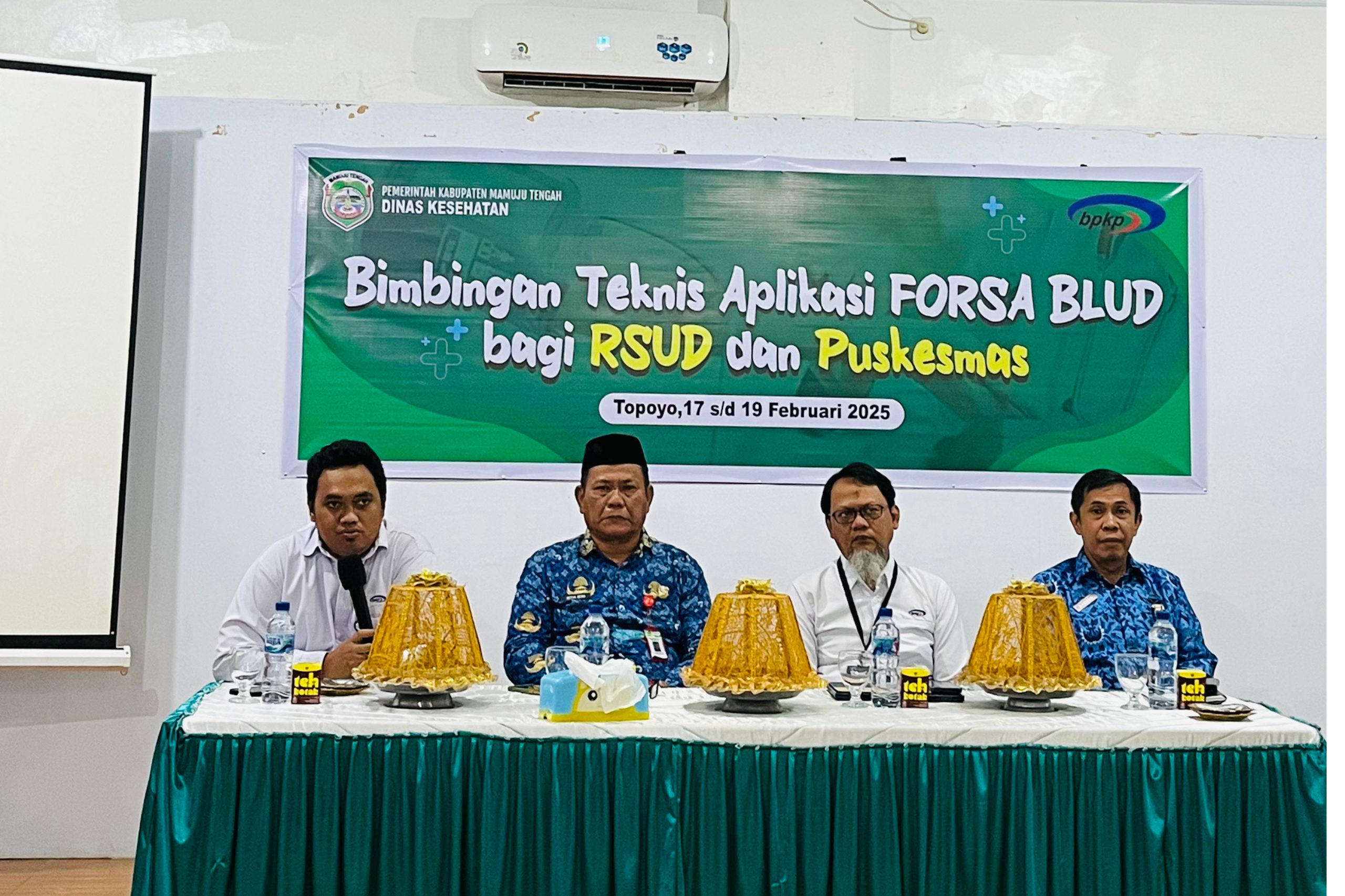 BPKP Sulawesi Barat Gelar Bimtek Aplikasi FORSA BLUD di Kabupaten Mamuju Tengah