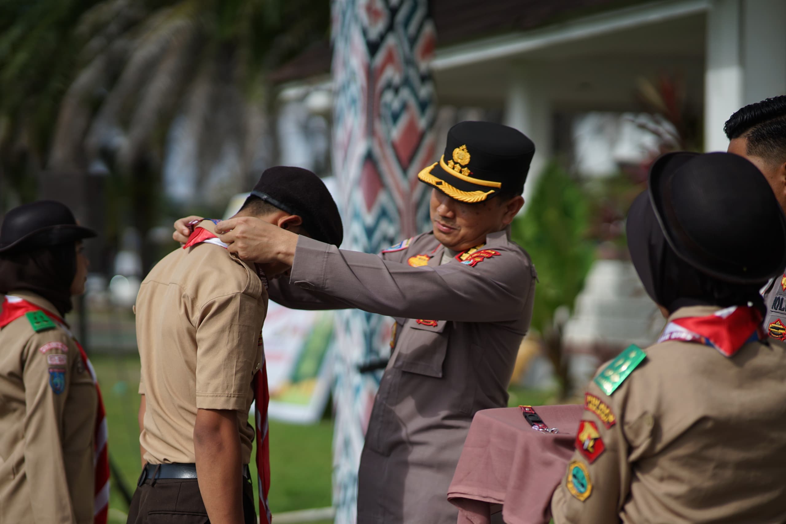 Lokabhara II Daerah Sulbar , Dir Binmas : Kader Saka Bhayangkara Salah Satu Potensi Yang Mendukung Kamtibmas Tetap Kondusif