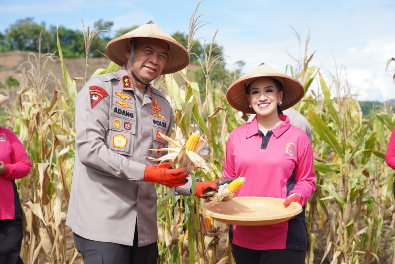 Polda Sulbar Luncurkan Program Pekarangan Pangan Lestari: Menuju Ketahanan Pangan dan Gizi yang Berkelanjutan