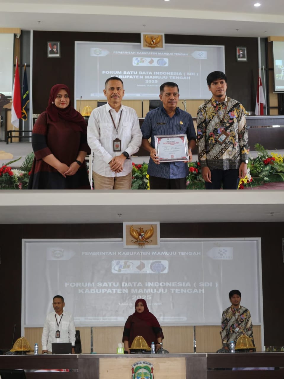 Rapat Forum Satu Data Indonesia Kabupaten Mamuju Tengah Tahun 2025
