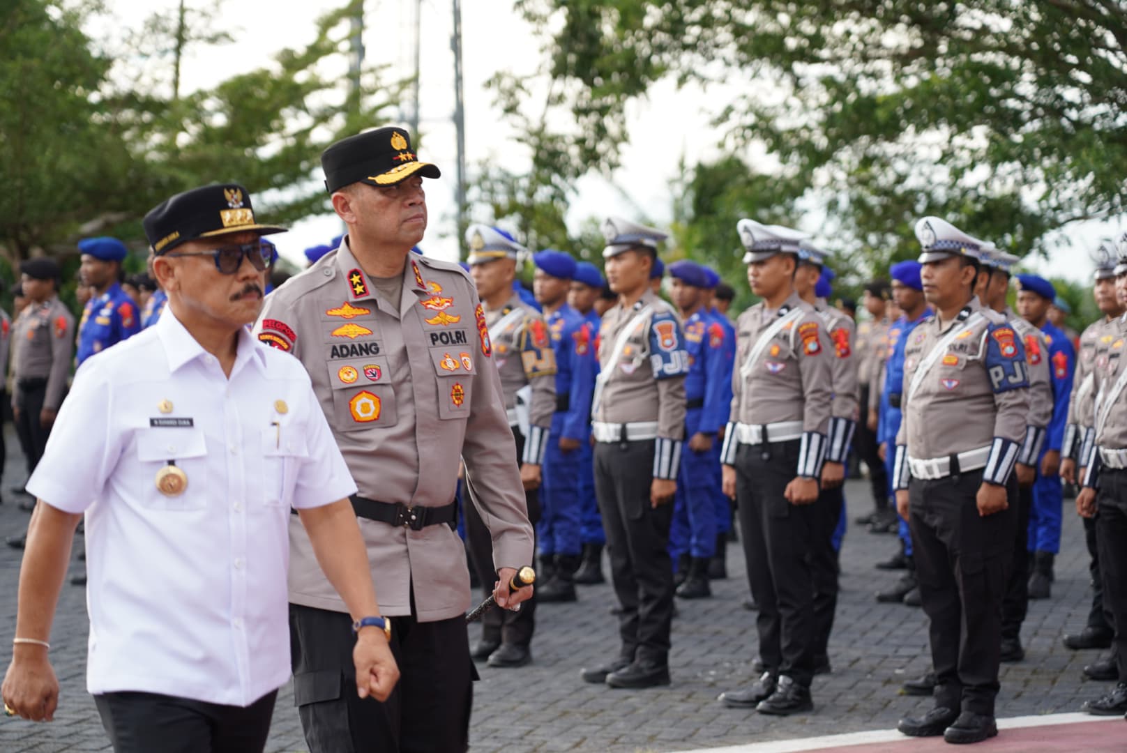 Apel Gelar Pasukan Operasi Ketupat Marano 2025: Polda Sulbar Siap Amankan Idul Fitri 1446 H