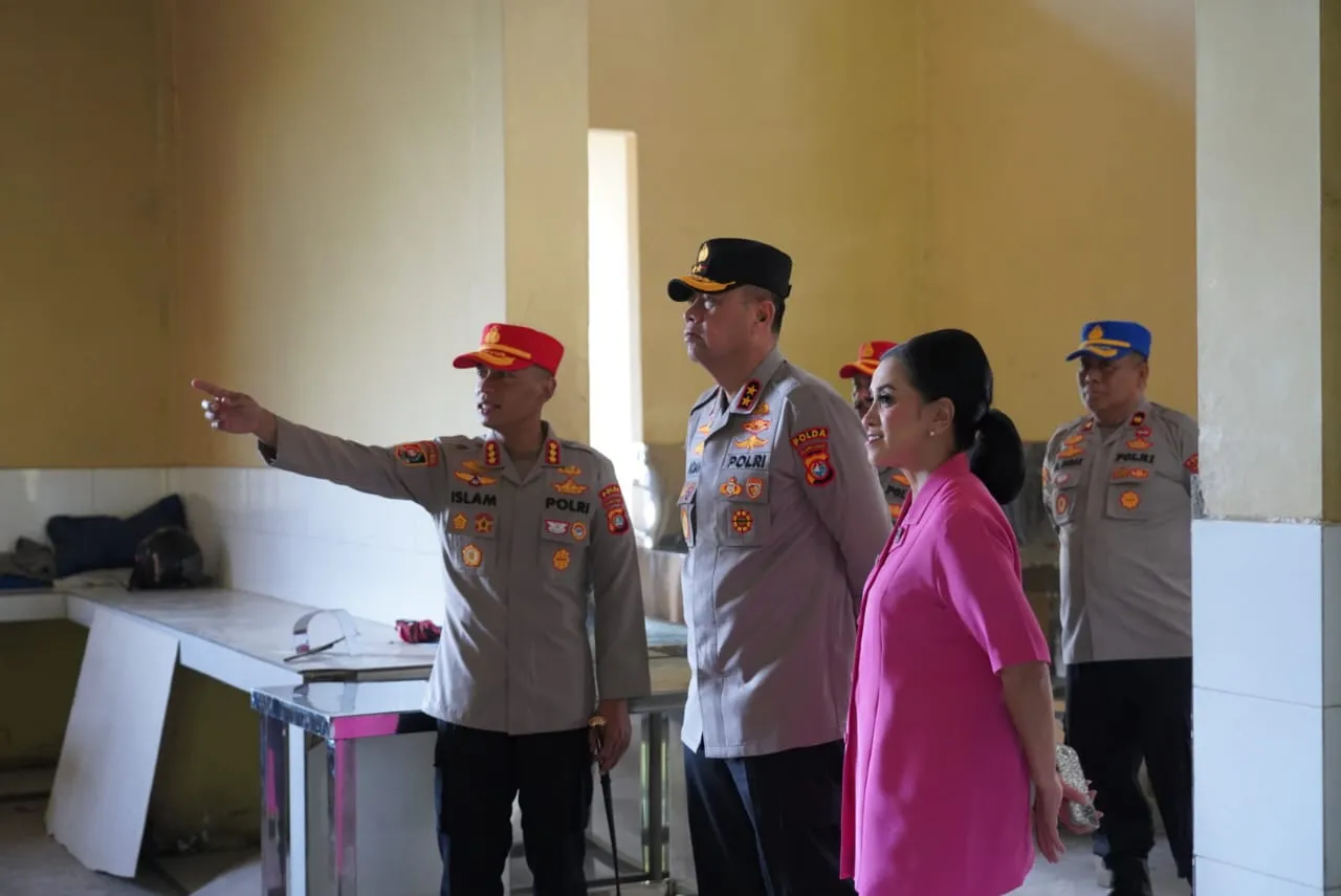 Dukung Program Pemerintah, Kapolda Sulbar Pastikan Kesiapan dapur MBG di SPN Mekkatta