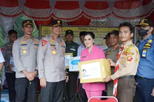 Kapolda Sulbar Cek Kesiapan Pos Pam Palipi Majene, Semangati Personel Jelang Lebaran