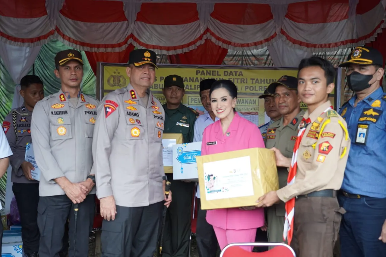 Kapolda Sulbar Cek Kesiapan Pos Pam Palipi Majene, Semangati Personel Jelang Lebaran