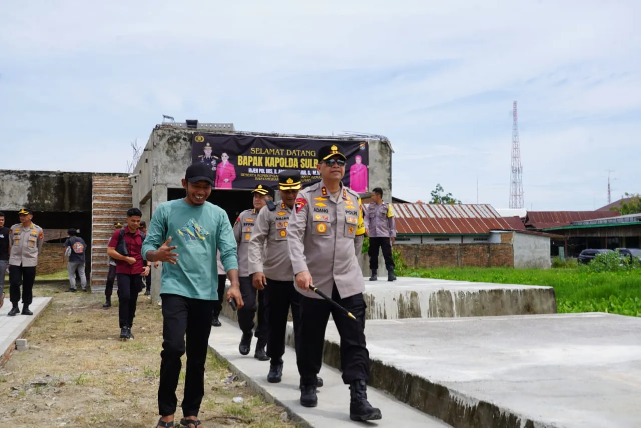 Sirius Dukung Program Pemerintah: Kapolda Sulbar Pastikan Kesiapan Dapur MBG Polres Polman