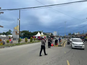 Patroli Sore Sat Samapta Polres Mamuju Tengah dalam Rangka Operasi Ketupat Marano 2025