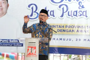 Buka Puasa Bersama Insan Pers, Gubernur Sulbar, SDK  Berpesan, wartawan di Sulbar Tetap Bbekerja Berdasarkan Idealisme. Objektif Dalam Pemberitaan Tanpa Adanya Tendensius apapun.