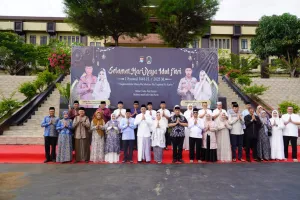 Gemuruh Takbir di Polda Sulbar Sambut Idul Fitri 1446 H