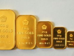 Harga Emas Hari Ini Turun Drastis