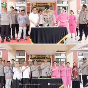 Peresmian Polsek Budong-Budong Polres Kabupten Mamuju Tengah
