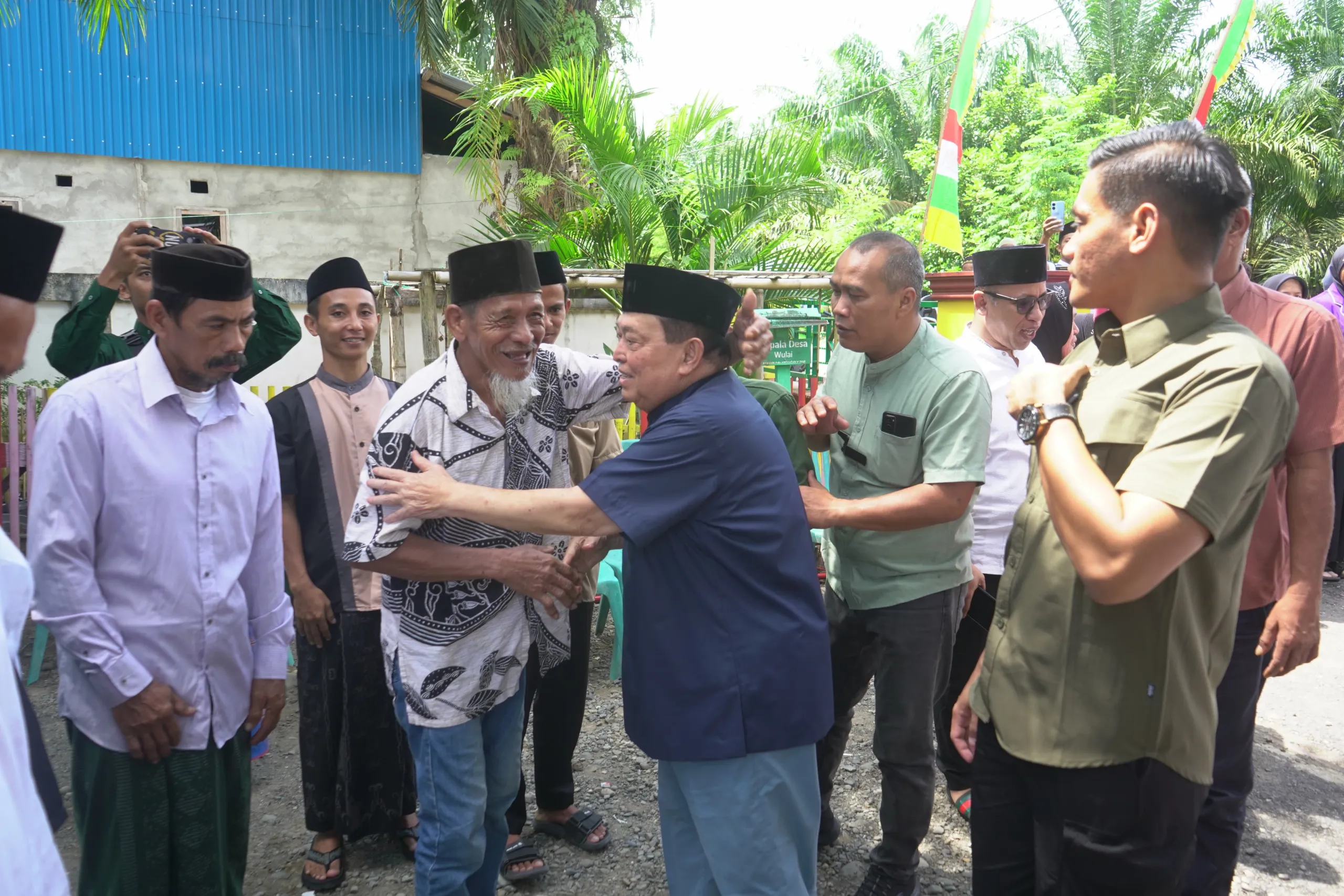Beri Tausiyah di Acara 14 Hari Wafatnya Hj Arasia, Salim S Mengga: Jaga Amanah dan Kejujuran