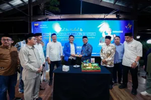 Halal Bihalal dan Harlah ke-65 PMII, Suhardi Duka Minta PMII Harus Jadi Pelopor Perubahan untuk Sulbar Maju