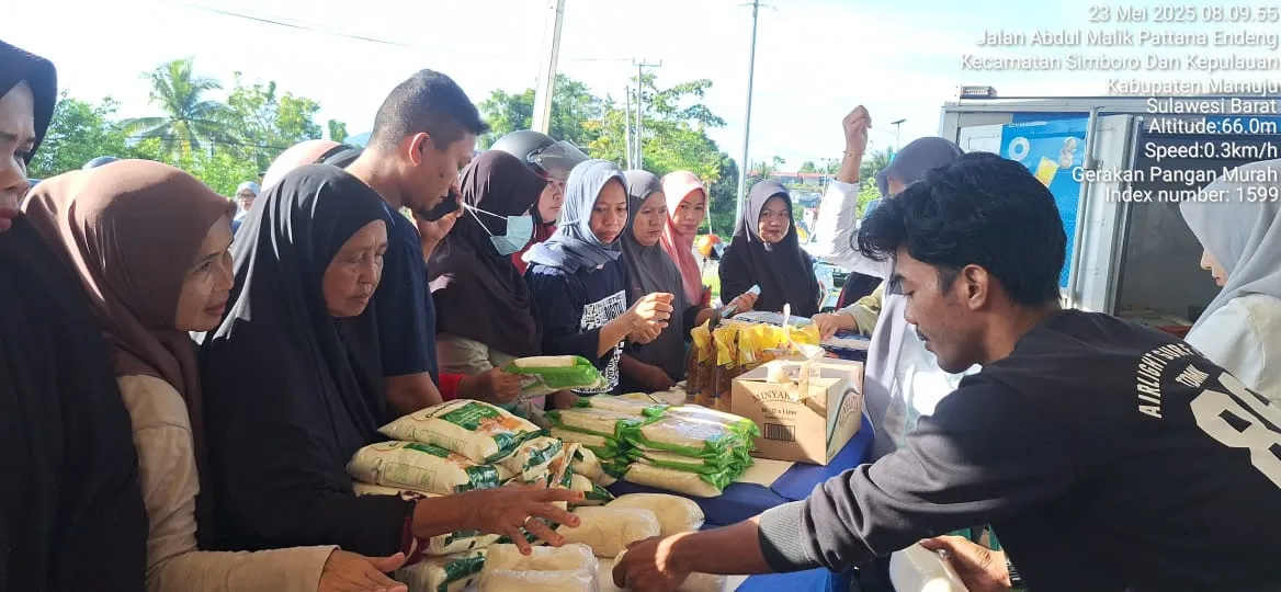 Pemprov Sulbar Gelar Pasar Murah Jelang Idul Adha, Stabilkan Harga Pangan di Bawah Inflasi Nasional