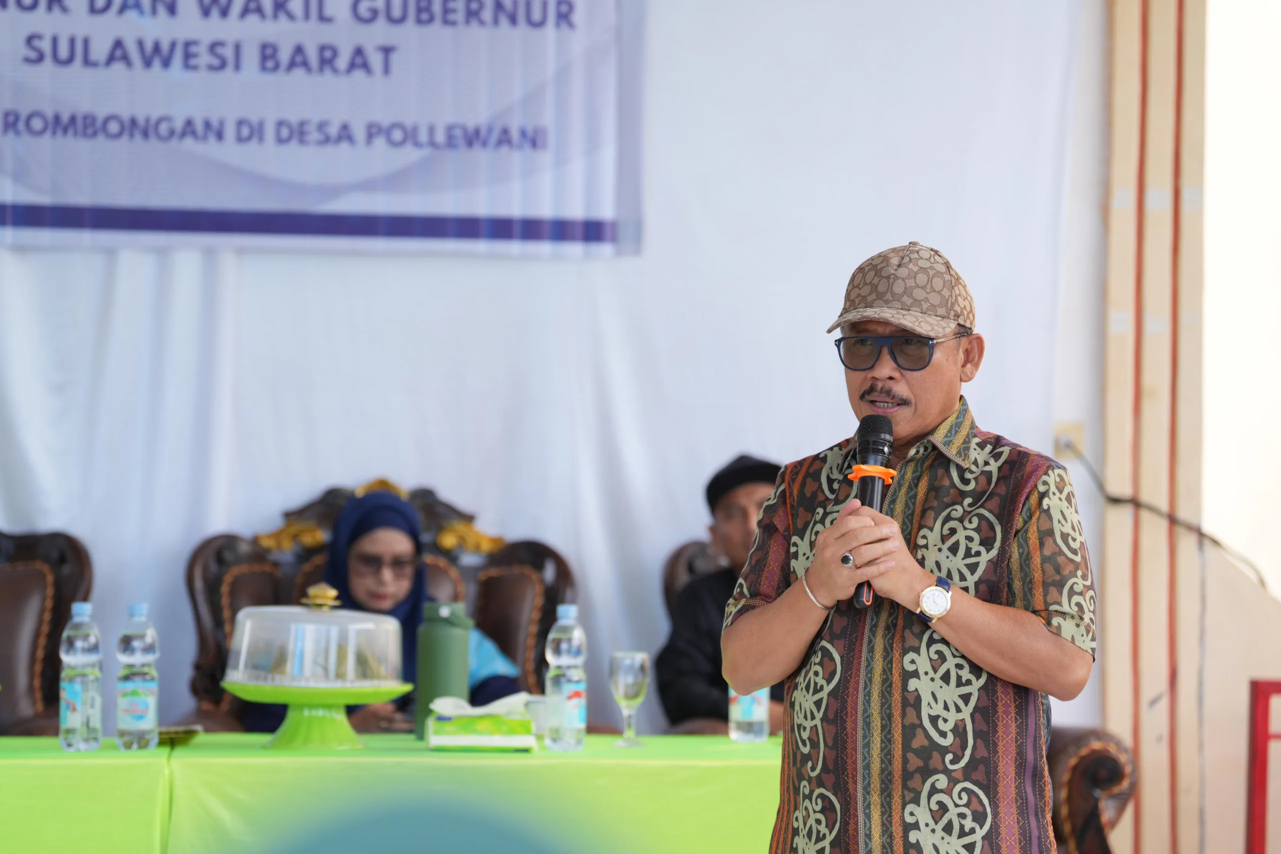 Gubernur dan Wagub Sulbar Sampaikan Program untuk Kesejahteraan Masyarakat di Tutar Polman, Fokus pada Infrastruktur dan Pengentasan Kemiskinan
