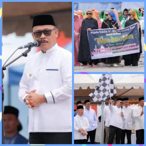 Pawai Ta’aruf Tahun Baru Islam, Gubernur Suhardi Duka: Semangat Baru untuk Masa Depan Sulbar