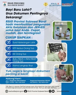 RSUD Sulbar Hadirkan Inovasi MALABBI untuk Tingkatkan Mutu Layanan Pasca Persalinan