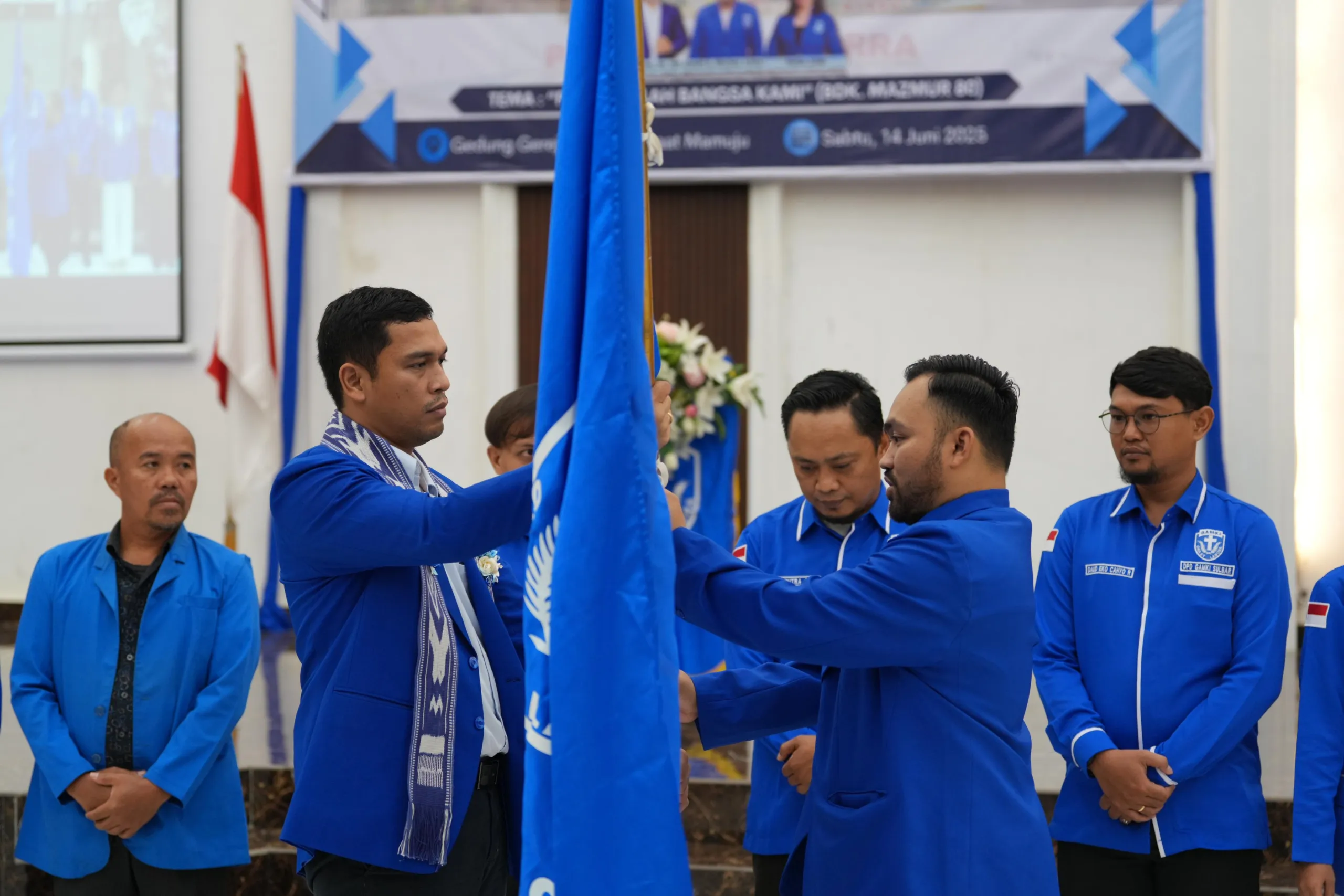 DPD GAMKI Sulbar Dilantik, Gubernur Sulbar Ucapkan Selamat