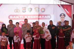Gubernur SDK Apresiasi Bakti Kesehatan Polda Sulbar: 3.462 Masyarakat Terlayani Jelang HUT Bhayangkara ke-79
