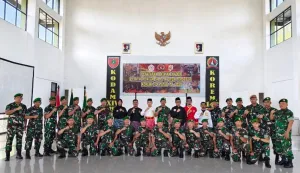 Danrem 142/Tatag Resmi Buka Latihan Kader Pelatih Pencak Silat Militer TA 2025