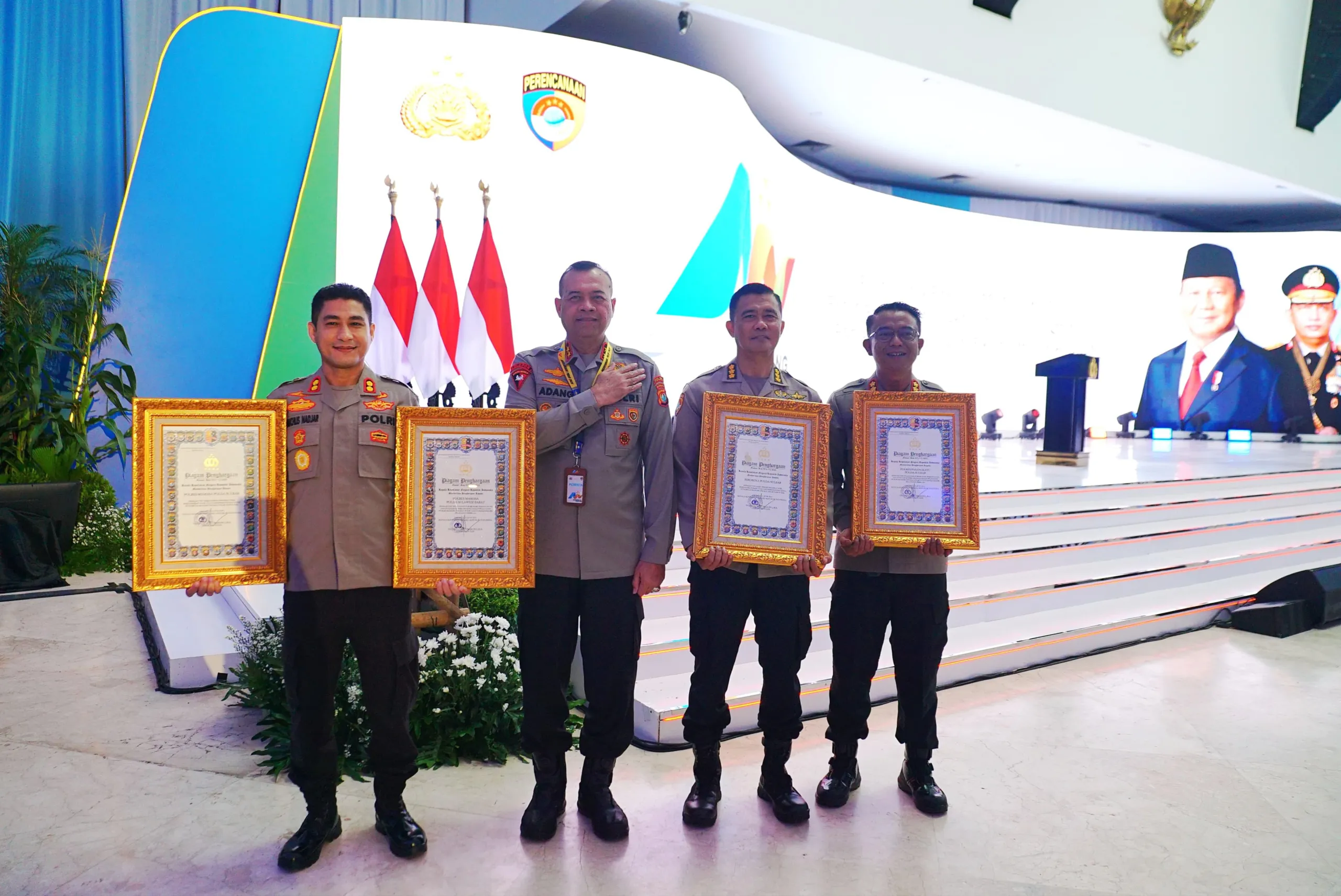 Polda Sulbar Raih Penghargaan Terbaik di Musrenbang Polri 2025