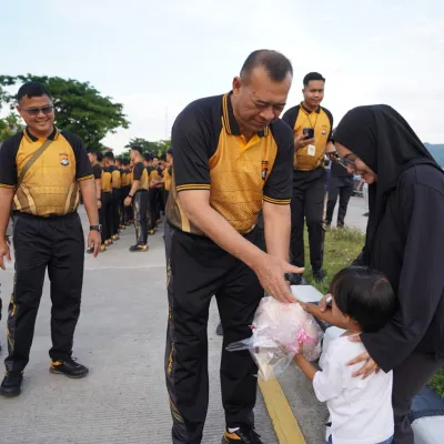 Semarak Hari Bhayangkara: Layanan Gratis Polda Sulbar Banjir Peminat di Car Free Day