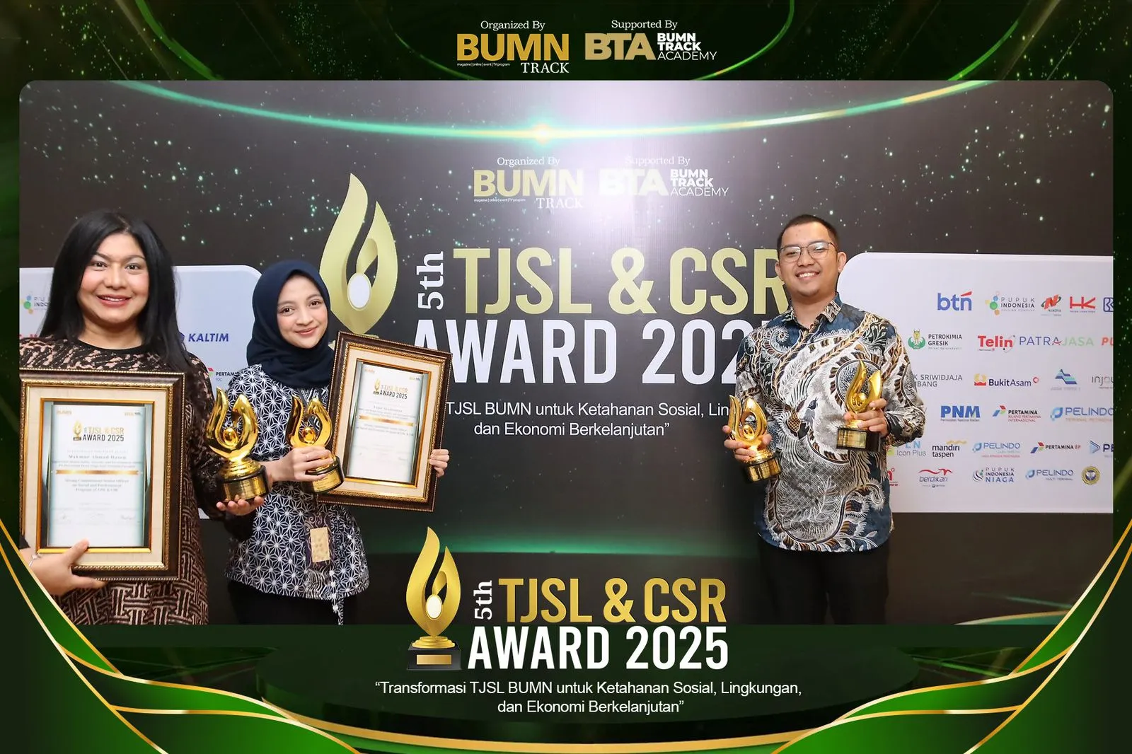 Bersinar di BUMN Track CSR Awards, Empat Unit Pertamina Patra Niaga Sulawesi Tampilkan Program TJSL Unggulan