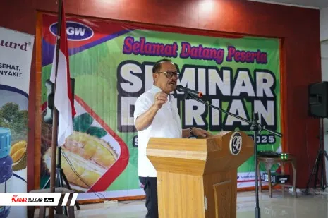 Gubernur Suhardi Duka Resmi Kukuhkan Pengurus Asosiasi Petani Durian, Siapkan Rp8 Miliar untuk Kembangkan Durian Premium