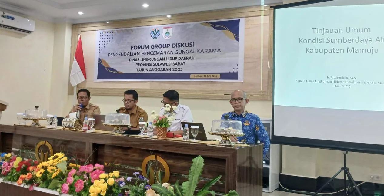 Pemprov Sulbar Galang Sinergi Stakeholder Selamatkan Sungai Karama Lewat FGD
