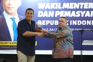 Wagub Salim S Mengga dan Wamen Imigrasi dan Pemasyarakatan RI Bahas Reformasi Sistem Lapas dan Imigrasi di Sulbar