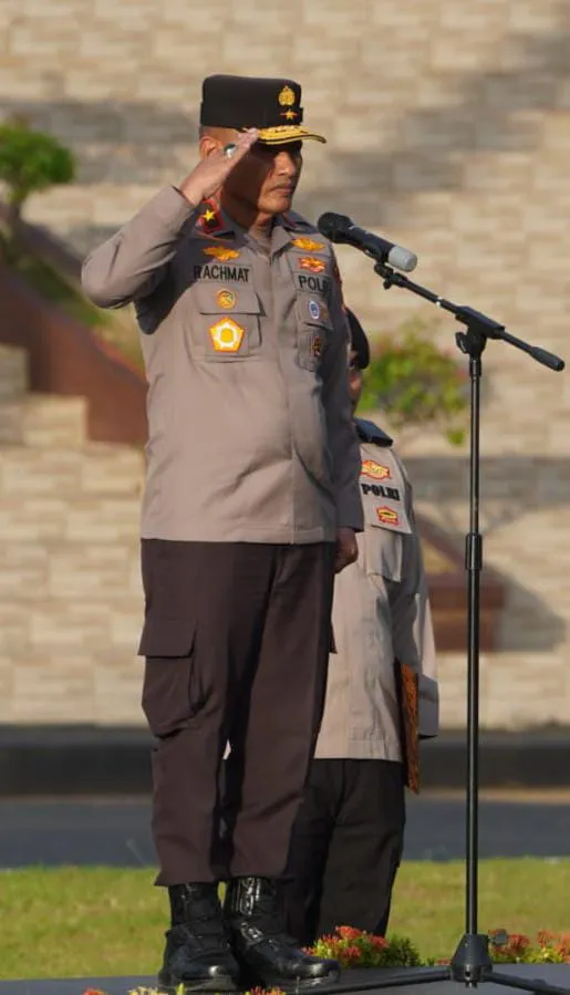 Kenangan Mandar, Pesan Perpisahan Wakapolda Sulbar Brigjen Pol Rachmat Pamudji
