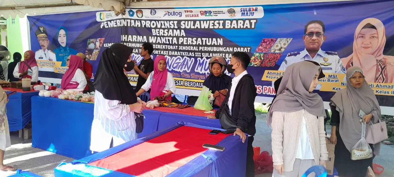 GPM di Terminal Mamuju: Pemprov Sulbar Turunkan Harga Sembako & Kendalikan Inflasi