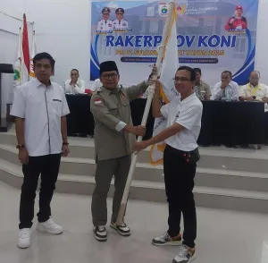 Syahril Hamdani: KONI Sulbar Harus Bersinergi dengan Pemerintah dan Fokus Cetak Prestasi Termasuk Prestasi di Cabor Baru Seperti Picklebaal