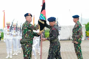 Irjen Pol Adang Ginanjar (Kapolda Sulbar) Pimpin Sertijab Dansat Brimob, Apresiasi Dedikasi dan Sambut Kepemimpinan Baru