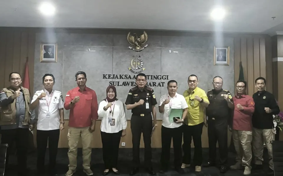 Inspektorat Sulbar Laksanakan Koordinasi Program Pemberantasan Korupsi di Kejaksaan Tinggi Sulawesi Barat