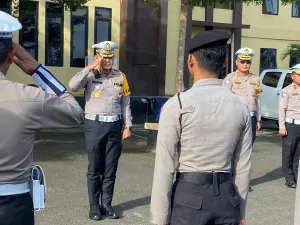 Dirlantas Polda Sulbar Minta Operasi Patuh Tunjukkan Hasil Nyata