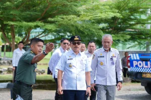 Gubernur Sulbar Suhardi Duka Tinjau Kesiapan Retret Pemprov Sulbar 2025 di Makorem