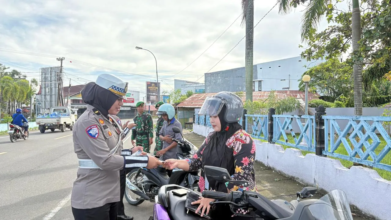 Operasi Patuh di Karema: Humanis namun Tegas, Menuju Sulawesi Barat yang Lebih Tertib Berlalu Lintas