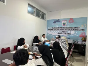 BPKPD Sulbar Gelar Rapat Persiapan Sidang Penyelesaian Kerugian Daerah