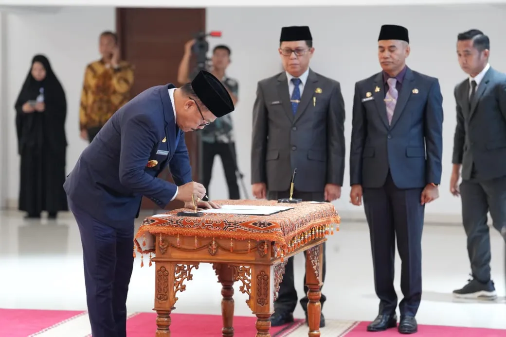 5 Kepala OPD di Sulbar Resmi Dijabat Pelaksana Tugas, Suhardi Duka: PLT Harus Segera Beradaptasi, Jangan Tunggu Perintah