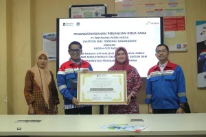 Pertamina Patra Niaga AFT Hasanuddin Jadi Pelopor Pengelolaan Limbah Program Makan Bergizi Gratis di Indonesia
