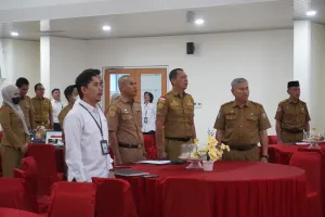 Inspektur Sulbar Buka Bimtek Penilaian Mandiri Maturitas SPIP Terintegrasi Tahun 2025