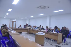 PANJA DPRD SULBAR BAHAS PERUBAHAN PERDA PERUSAHAAN UMUM DAERAH SEBUKU ENERGI MALAQBI