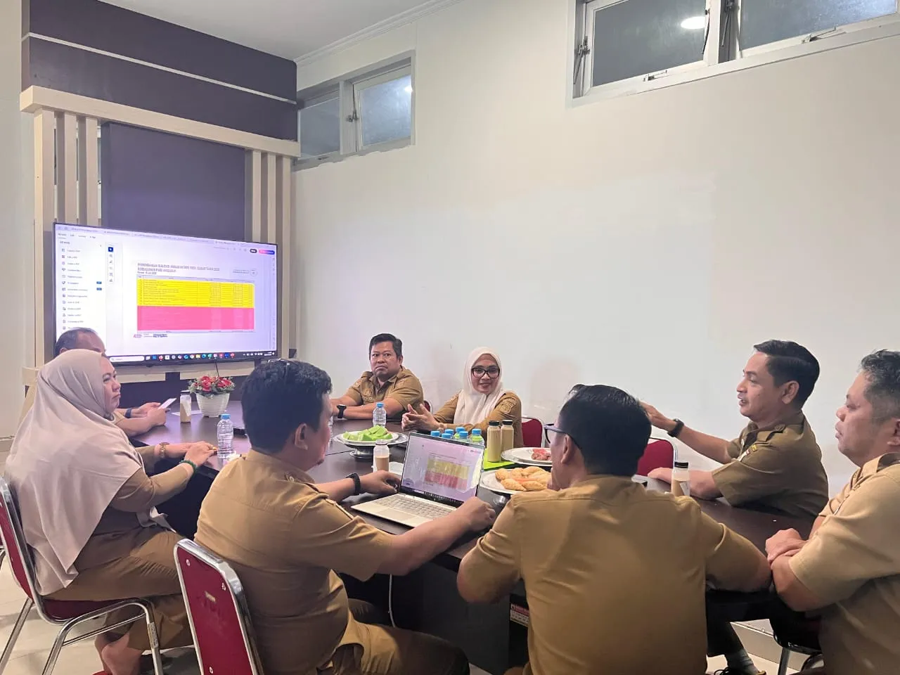 Hari Pertama Jadi Kepala BPKPD Sulbar, Ali Chandra Langsung Gelar Rapat Perdana dengan Bidang Akuntansi