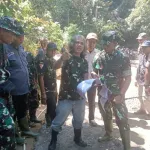 Danrem 142/Tatag Tinjau Langsung Lokasi Karya Bhakti di Desa Bulo, Polman