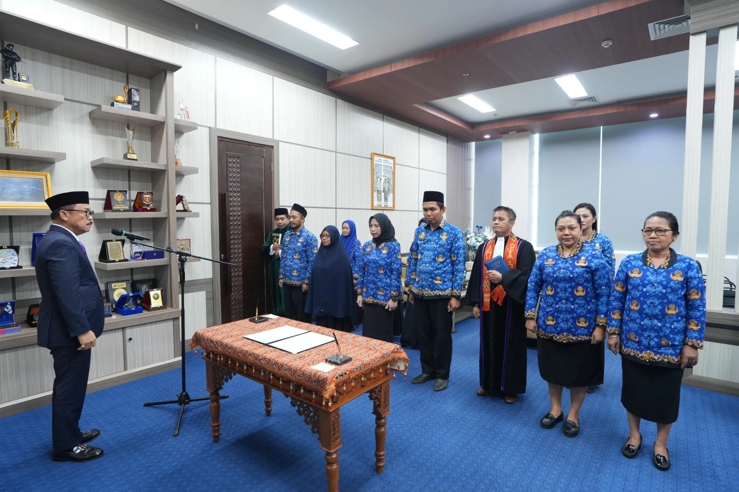 11 Pejabat Fungsional Sulbar Resmi Dilantik Gubernur Sulbar, Herdin Ismail: Pelantikan Cepat Agar Tak Hambat Pekerjaan