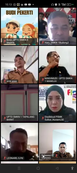 Dinas Disdikbud Sulbar Fasilitasi Kerja Sama Antara SMK se-Sulbar dengan Astra Motor