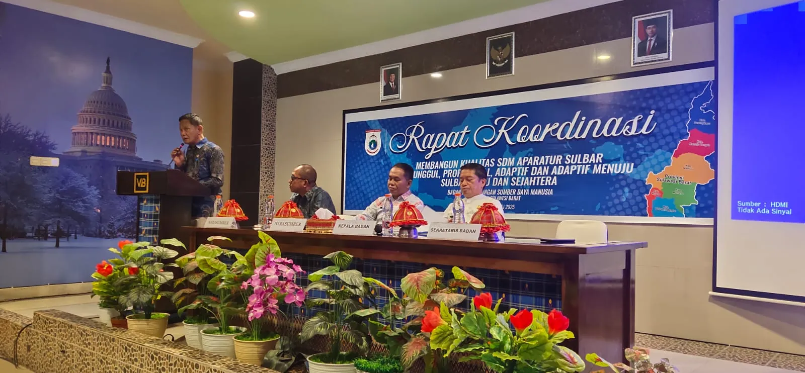 BPSDMD Sulbar Gelar Rakor Penguatan SDM Aparatur Menuju Sulbar Maju dan Sejahtera