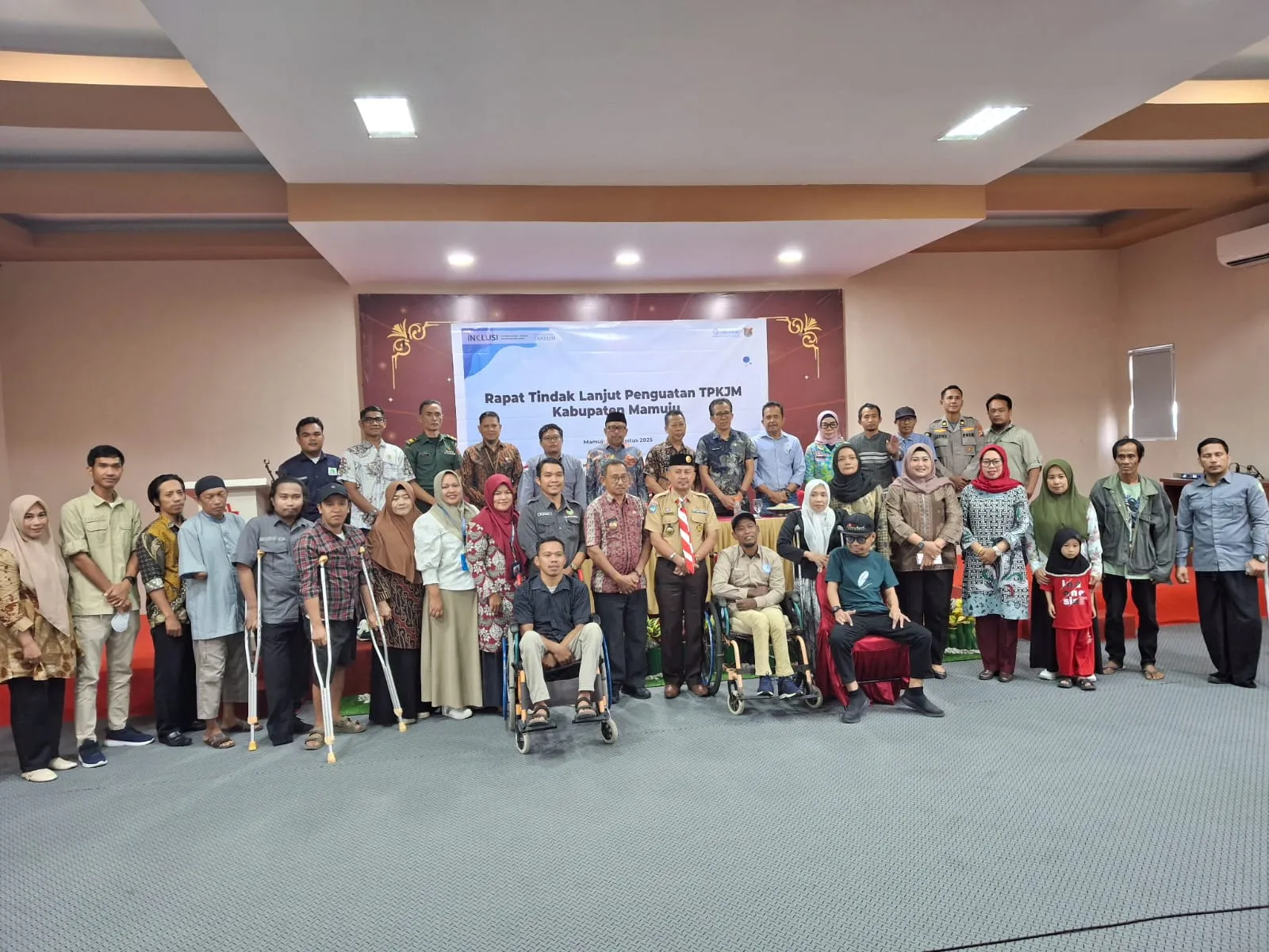 Rapat Tindak Lanjut Penguatan Tim Pelaksana Kesehatan Jiwa Masyarakat (TPKJM) di Kab Mamuju