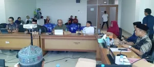 Sekretariat DPRD Sulbar Bersama Komisi I Gelar Rapat Kerja, Bahas KUA-PPAS Tahun Anggaran 2026