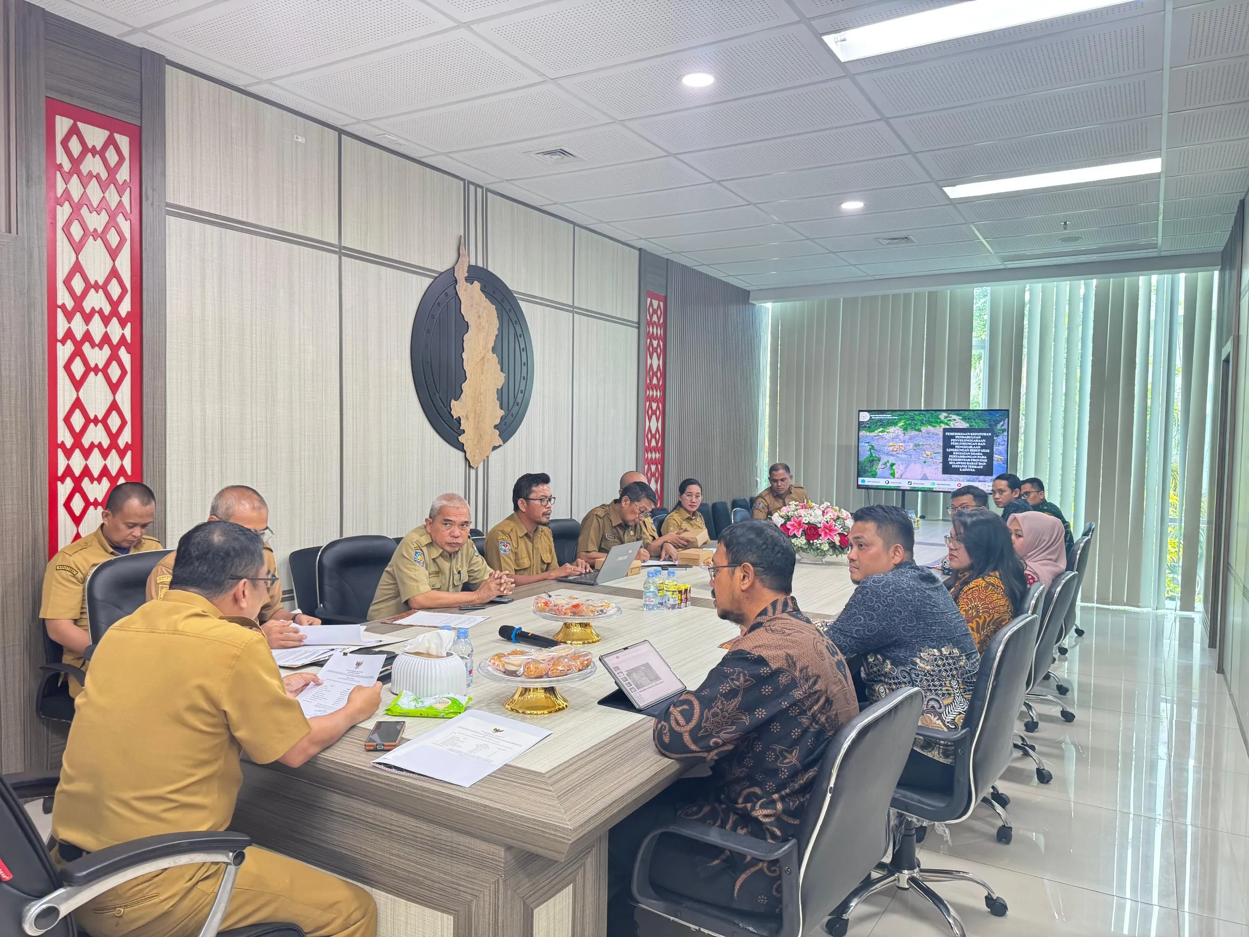 Inspektorat Sulbar Hadiri Entry Meeting Pemeriksaan BPK RI Terkait Lingkungan Hidup dan Pertambangan